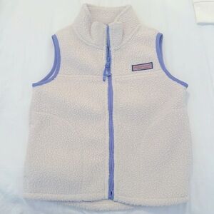 Vineyard vines fleece vest